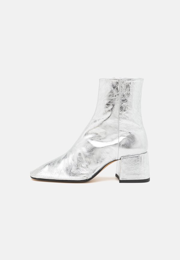 TARA - Classic ankle boots - silver