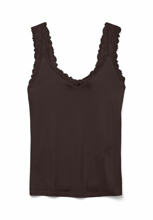Vero Moda, ROSA - Débardeur - chocolate torte
