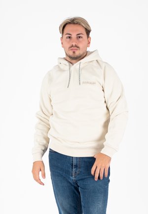 B-BACK GRAPHIC  - Felpa con cappuccio - bianco