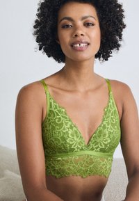 Hunkemöller - ISABELLA BRALETTE - Háromszög melltartó - green Miniatűr kép 1