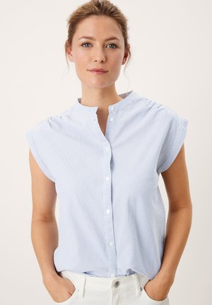 Blouse - light blue stripes