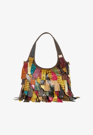 IZIA HOBO - Shopping Bag - green multicolor