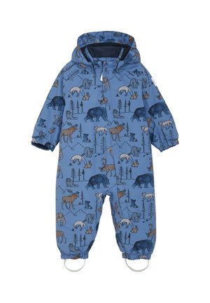 Color Kids COVERALL- ALL OVER - Regenanzug - coronet blue