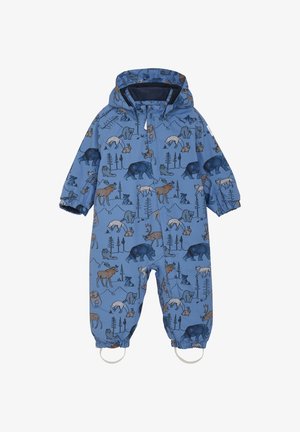Color Kids COVERALL- ALL OVER - Regndragt - coronet blue