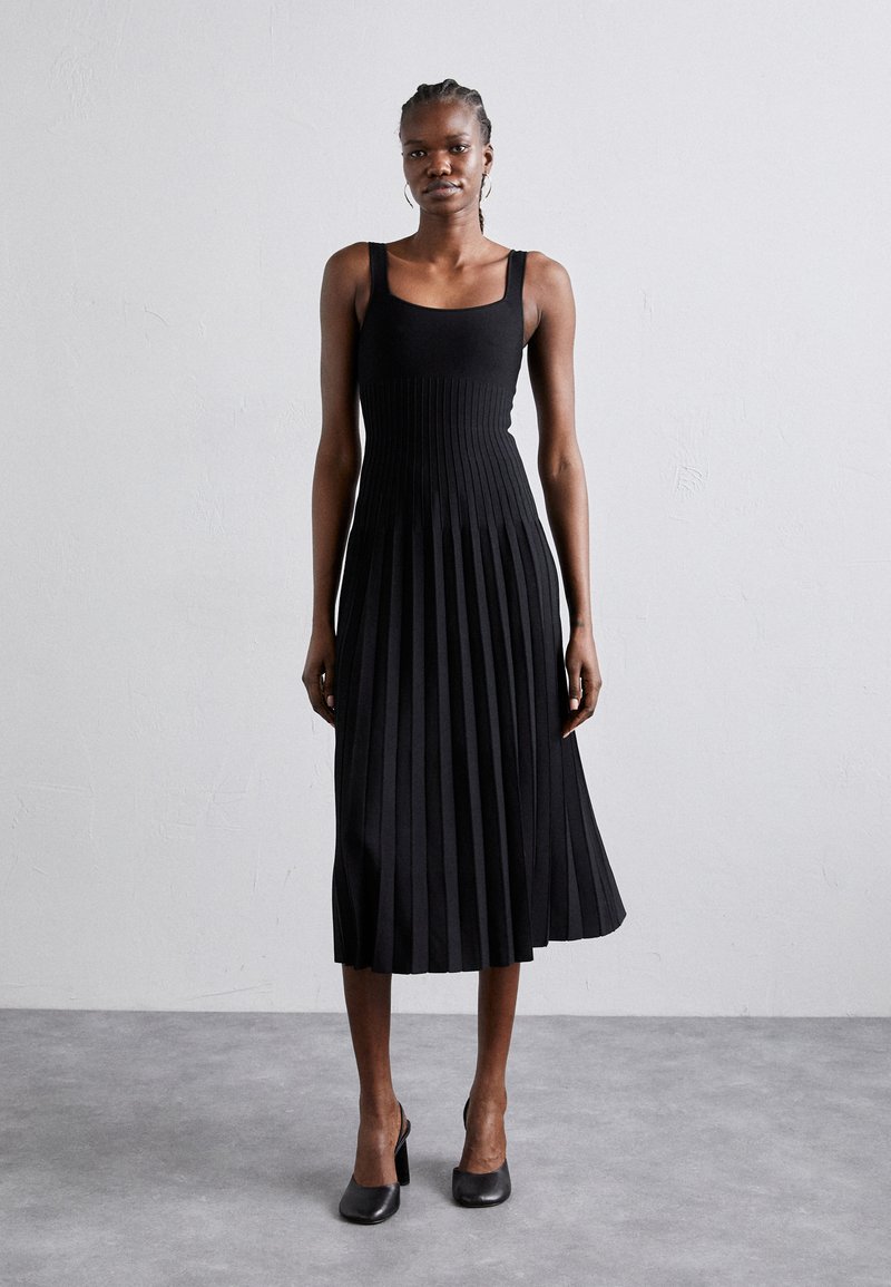 STAUD - ELLISON DRESS - Robe pull - black, Agrandir