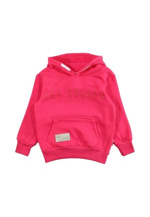 IMPRIMÉ - Sweat à capuche - fushia