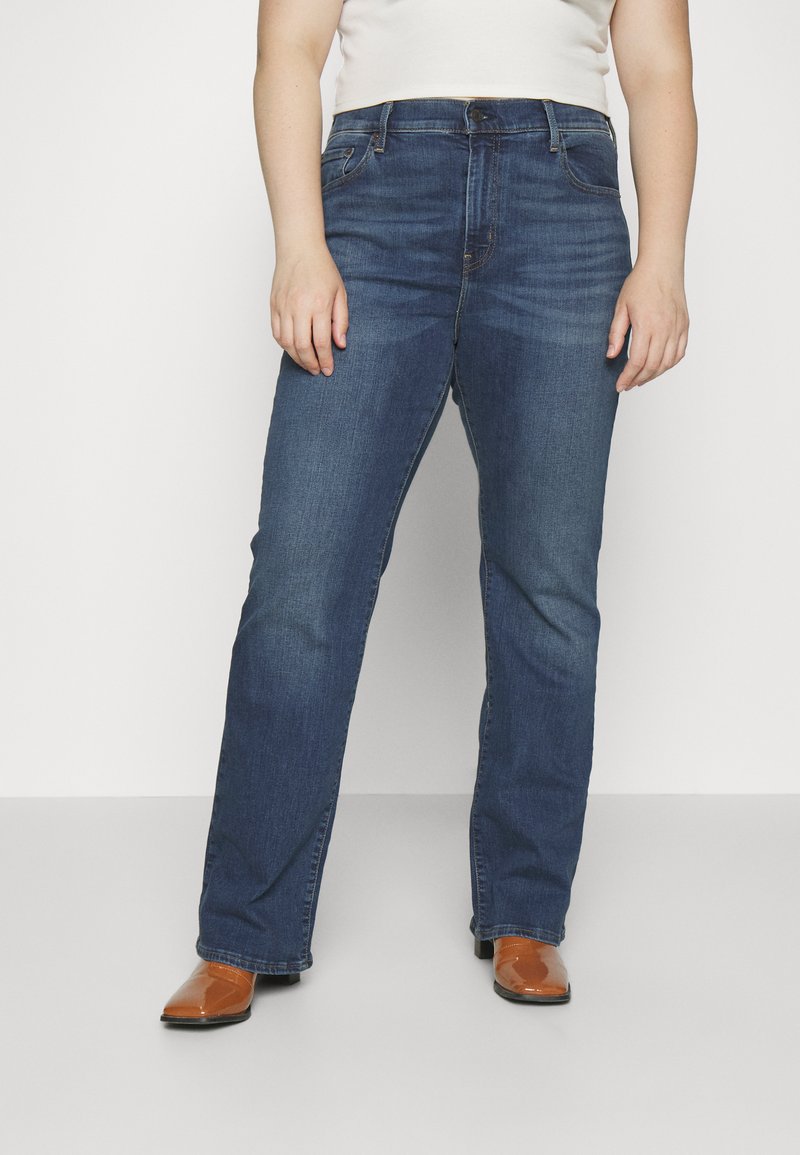 Levi's® Plus 725™ BOOTCUT - Jeans Bootcut - blue wave dark/dark-blue ...