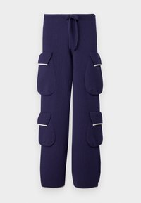 SUPER LOOSE FIT PANT UNISEX - Armijas stila bikses - purple