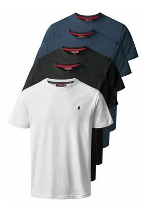 OHIO 5-PACK - T-shirt basic - darks darks taps taps white