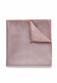 John Henric SOLID WOVEN RIBBED - Ficknäsduk - dusty pink
