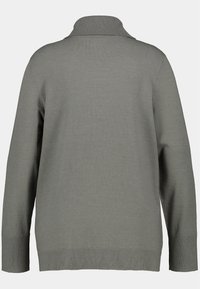 Ulla Popken ROLLKRAGEN BÜNDCHEN - Pullover - gray-mottled