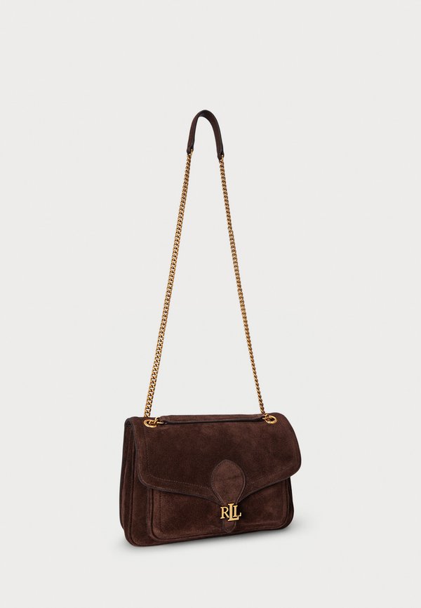 SUEDE MEDIUM BRADLEY CONVERTIBLE BAG - Cross body bag - dark hickory4