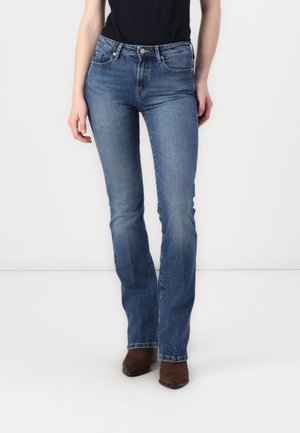 Bootcut-farkut - blue denim