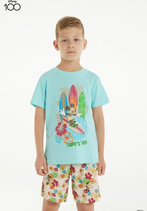 DISNEY MICKEY MOUSE - Pyjama - hellblau blue sky stampa mickey surf