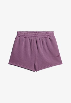 Superdry & Co, VINTAGE WASH - Pantalon de survêtement - grape jam purple