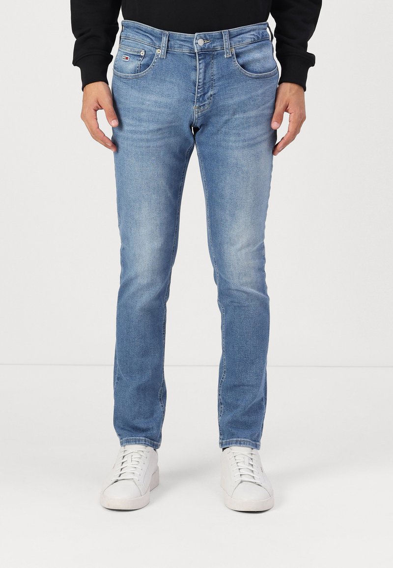 Tommy Jeans - SCANTON SLIM - Jean slim - denim medium, Agrandir