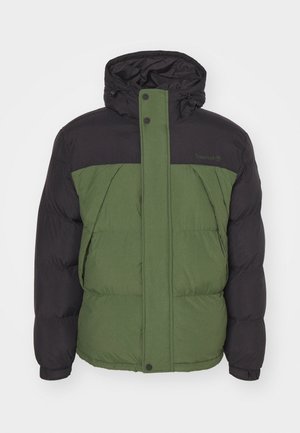 DURABLE WATER REPELLENT PUFFER - Winter jacket - black/black forest green