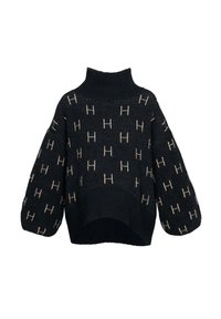 Hést Strickpullover - schwarz
