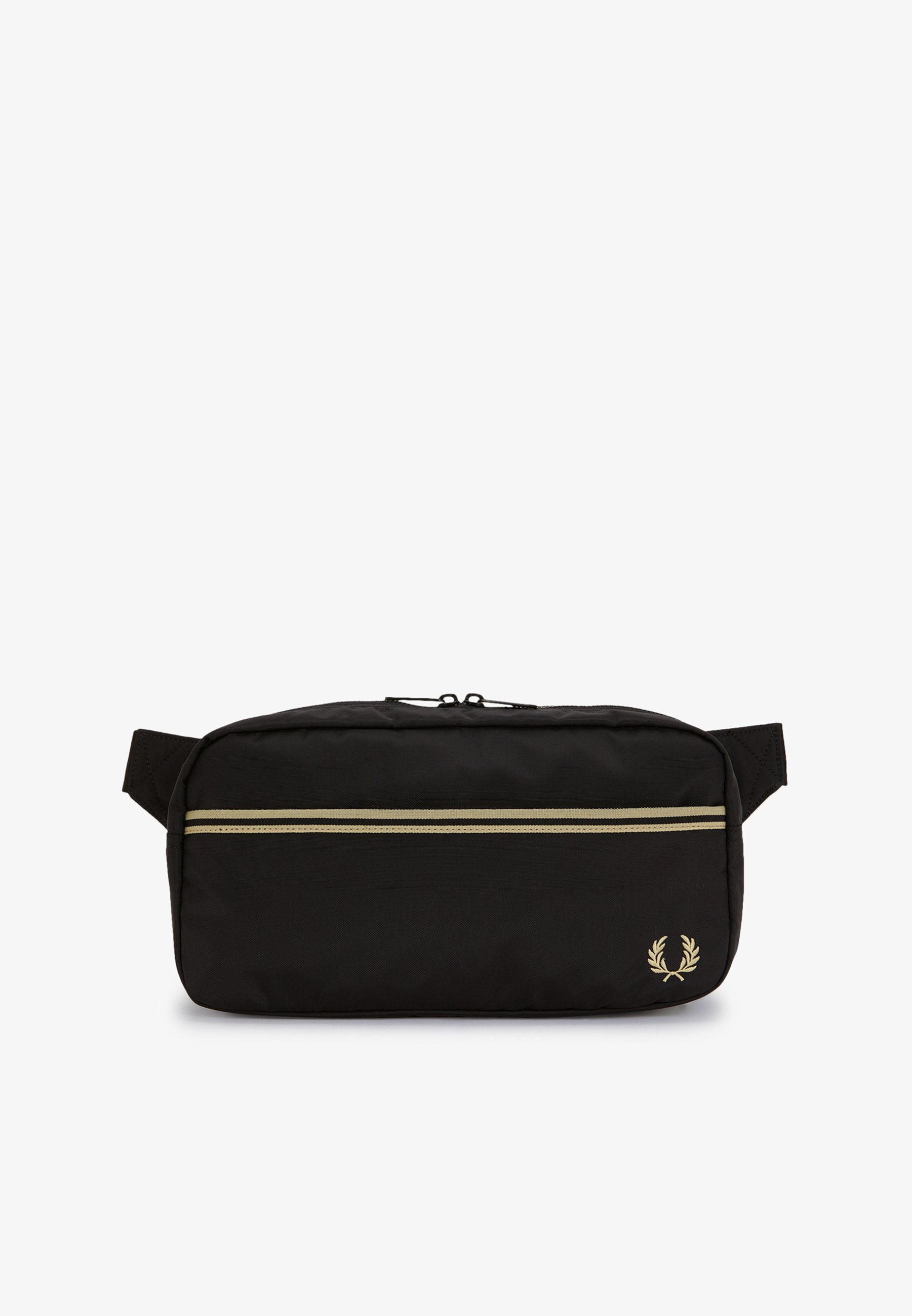 Fred Perry TIPPED TAPE CROSSBODY UNISEX - Cross body bag - black