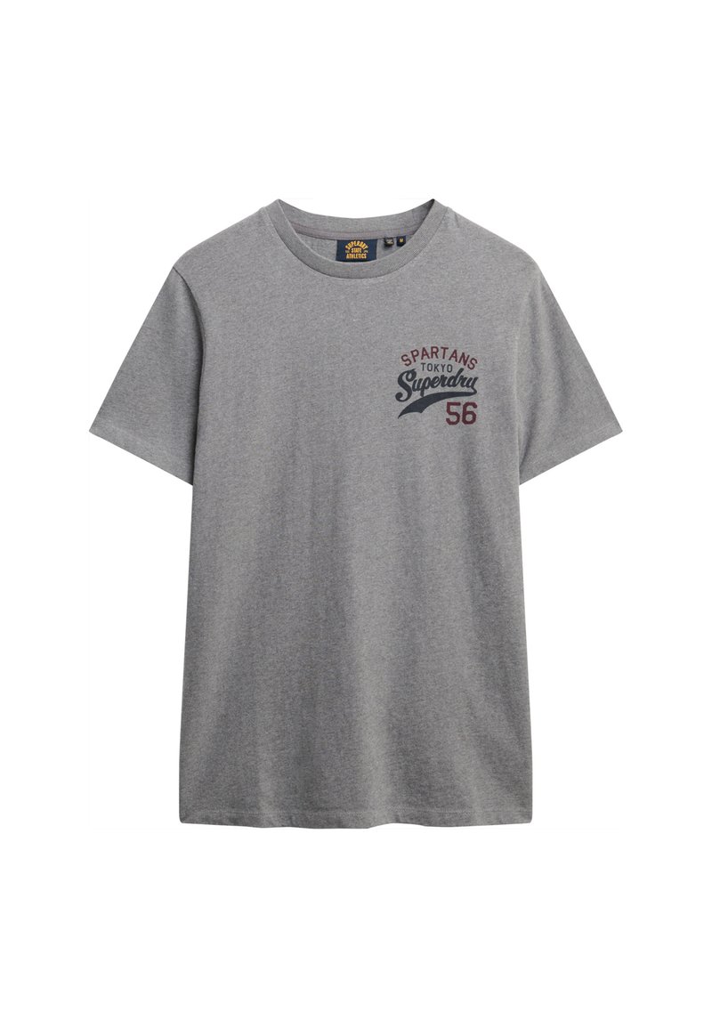 Superdry & Co T-shirt print donkergrijs