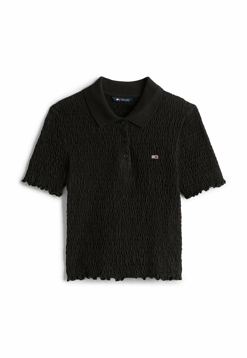 Tommy Jeans Poloshirt zwart Tommy Jeans Poloshirt zwart