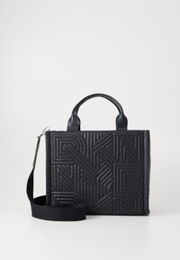 HADLEE TOTE - Bolso de mano - black/silver