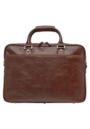 Briefcase - dark brown