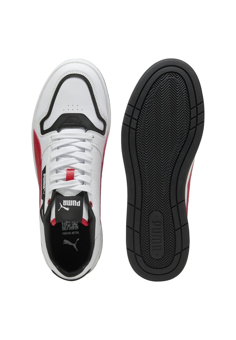 Tenisky - puma blanc rouge puma noir