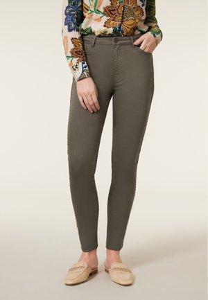 ELENA 5-POCKET - Jeans Skinny Fit - olive