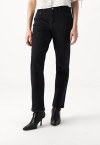 Abercrombie & Fitch Jeans a sigaretta - black