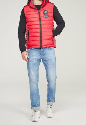 Veste sans manches - red
