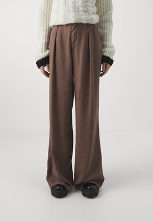 LUNGO PANTALONE - Kelnės - brown