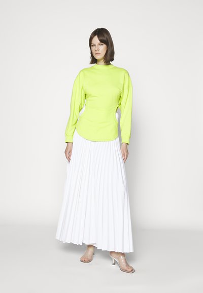 A.W.A.K.E. MODE LONG SLEEVE TOP WITH CUT-OUT DETAIL - Top s dlouhým rukávem - acidlime