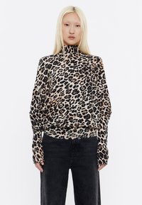 Bimba Y Lola LEOPARD - Jersey de punto - leopard beige