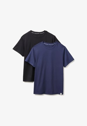 United Colors of Benetton, STRETCH T-SHIRT BI PACK.. - T-shirt basic - dark blue