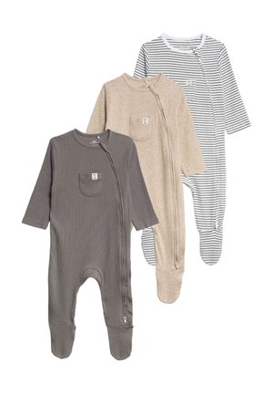 3PK POCKET - Pijama de bebé - mid grey