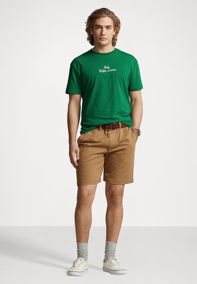 Polo Ralph Lauren SHORT SLEEVE UNISEX - Tricou cu imprimeu - kayak green