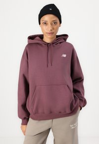 New Balance ATHLETICS CLUB  - Mikina - faded plum