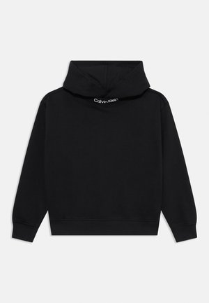 LOGO HOODIE UNISEX - Jersey con capucha - black