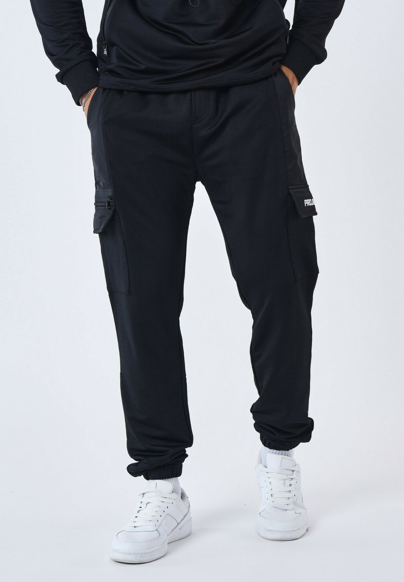 Project X Paris BAS DE JOGGING STYLE UNI - Cargobukser - noir
