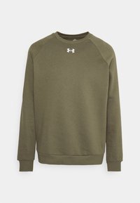RIVAL FLEECE - Sweatshirt - marine green/white