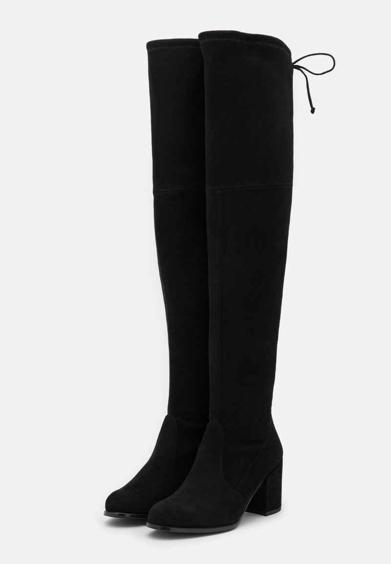 Damen Sneaker | Stuart Weitzman TIELAND Overknees black/schwarz - LV01695 Damen Sneaker | Stuart Weitzman TIELAND Overknees black/schwarz - LV01695