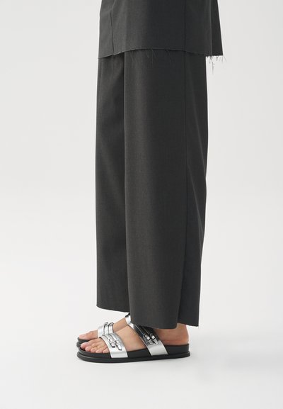 EFFIE - Mules - silver-coloured