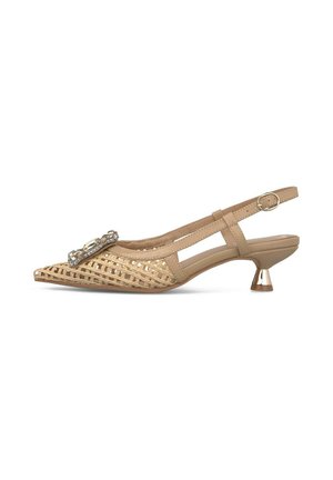 Alma en Pena, Slingback-ballerinasko - taupe
