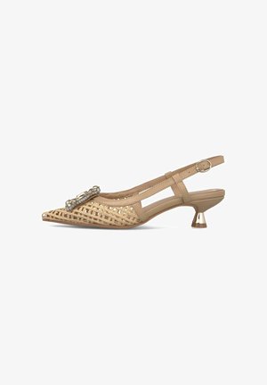 Alma en Pena, Slingback-ballerinasko - taupe