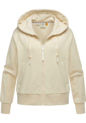 TAILA - Sudadera con cremallera - beige