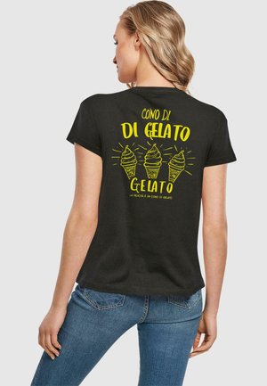 CONO DI GELATO TEE - T-shirt print - black