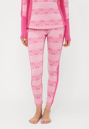 ANNA HIGH WAIST PANTS - Langunderbukse - bright pink