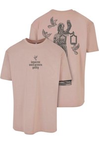 Upscale by Mister Tee LA FAMILIA - T-Shirt print - duskrose/rosa
