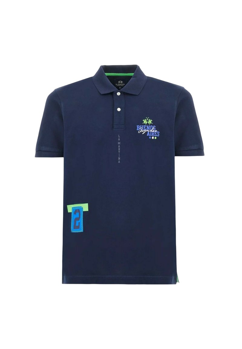 LA MARTINA Poloshirt blauw